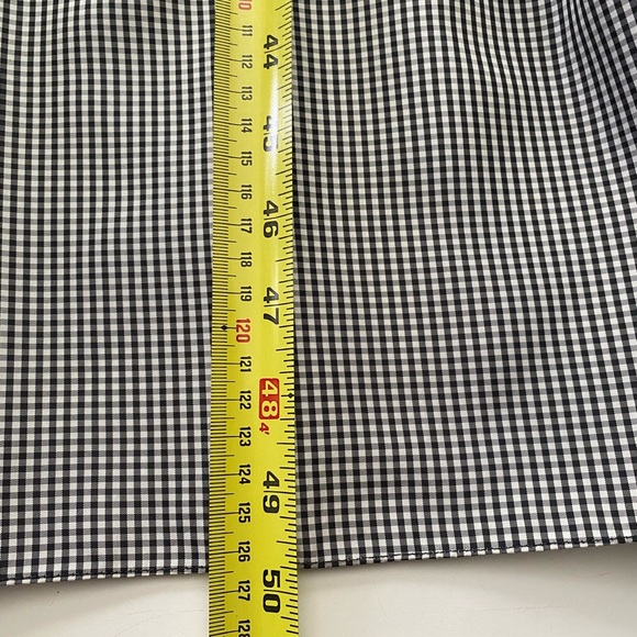 Morton Myles Vintage 80s Big Bow detail Evening Gown Gingham pattern Dress - Picture 7 of 16